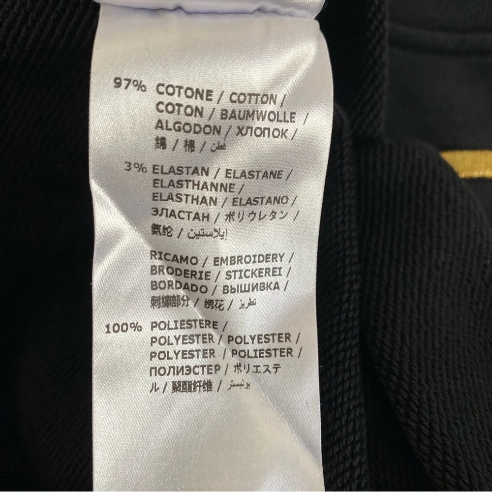 ALEXANDER MCQUEEN Black sweatshirt with McQ logo